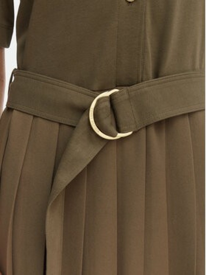 Tommy Hilfiger Sukienka codzienna WW0WW48756 Zielony Regular Fit