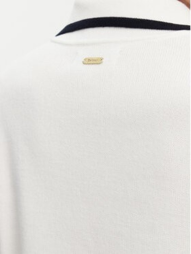 Barbour Kardigan LKN1621WH71 Écru Regular Fit