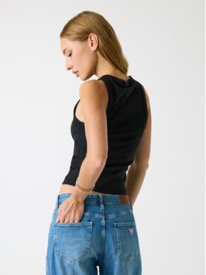 Guess Jeans Top 180345 Czarny Classic Fit