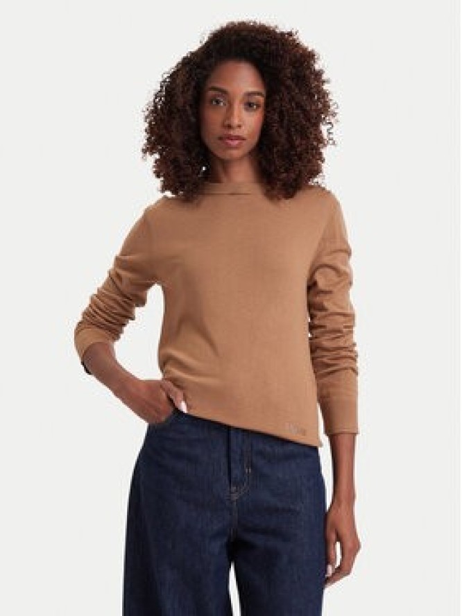 Liu Jo Sweter WF6452 MA16R Brązowy jasny Regular Fit