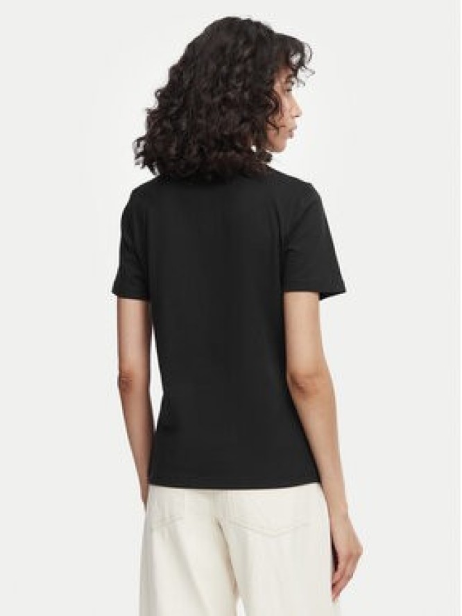 Tommy Hilfiger T-Shirt Script WW0WW43459 Czarny Regular Fit