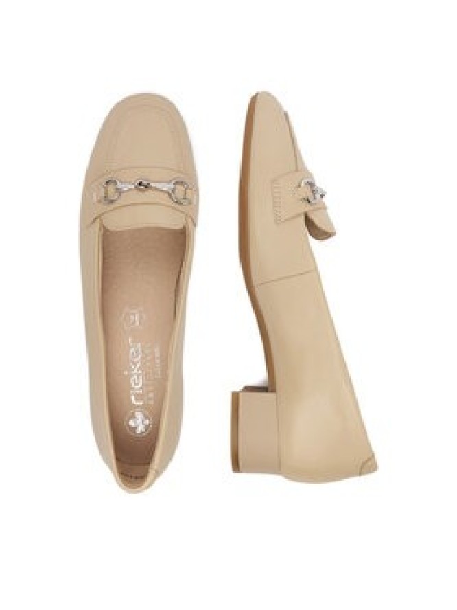 Rieker Czółenka 43454-62 Beżowy