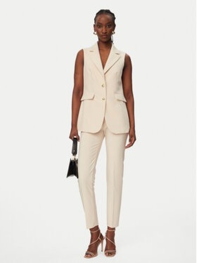 Rinascimento Kamizelka garniturowa CFC0128645003 Beżowy Regular Fit