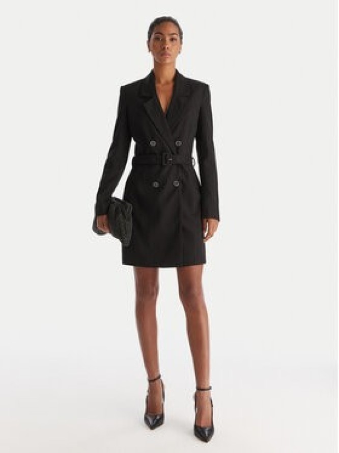 Guess Marynarka W5BK54 W2422 Czarny Regular Fit