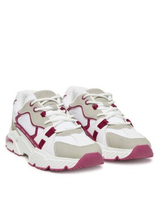 Guess Sneakersy FLJCAR ELE12 Biały