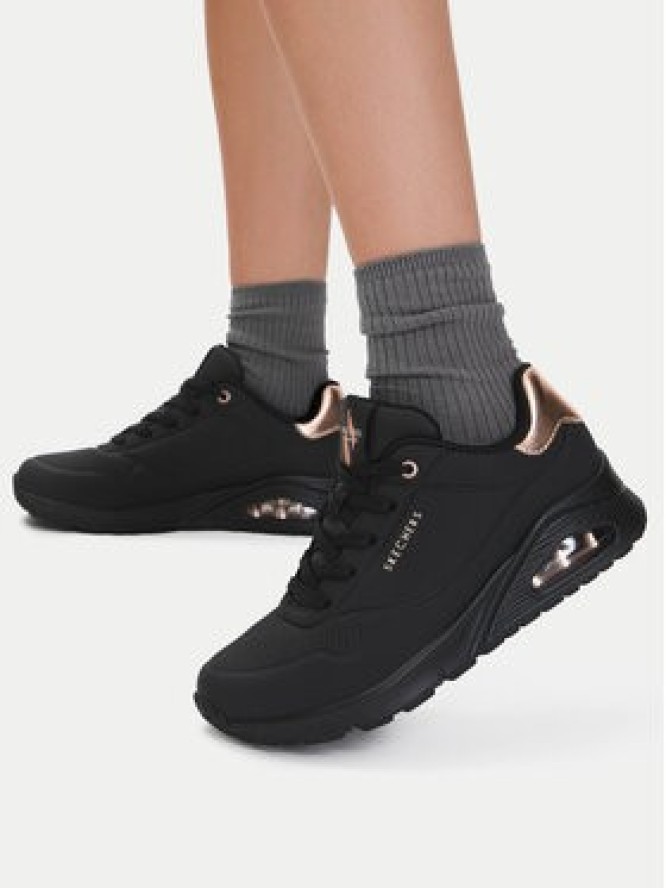 Skechers Sneakersy Golden Air 177094/BBK Czarny
