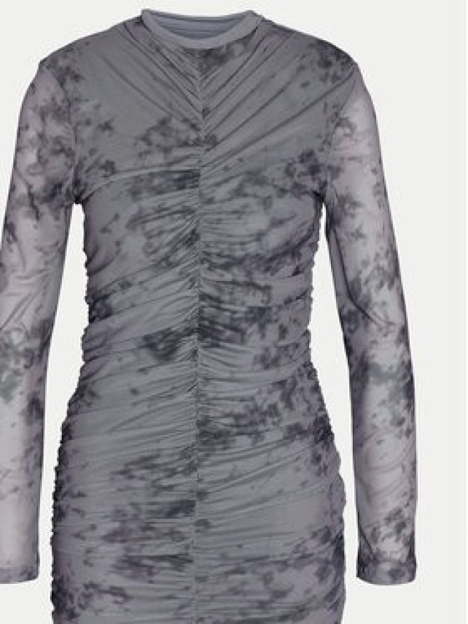 Noisy May Sukienka codzienna Iggy 27031596 Szary Slim Fit