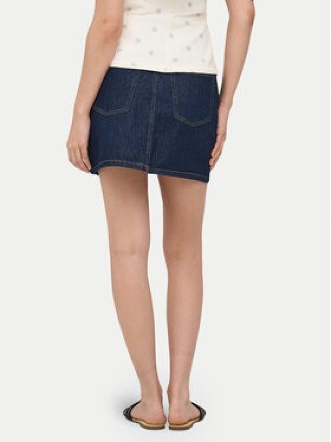 ONLY Spódnica jeansowa Stella 15339630 Granatowy Regular Fit