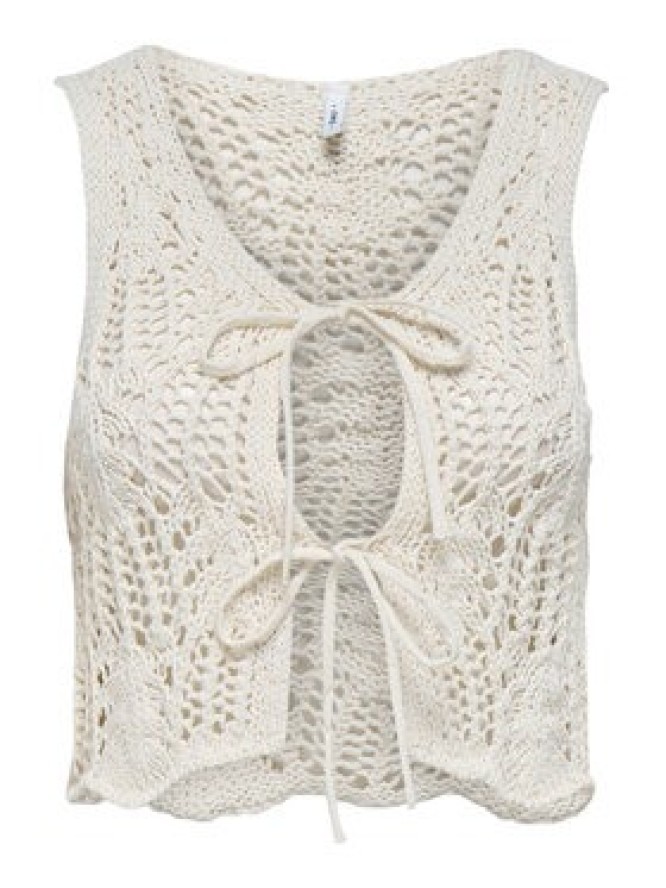 ONLY Top Lizzy 15343882 Beżowy Regular Fit