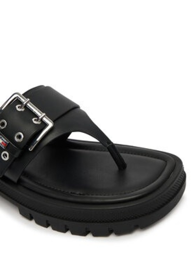 Tommy Jeans Japonki Tjw Buckle Sandal EN0EN02948 Czarny