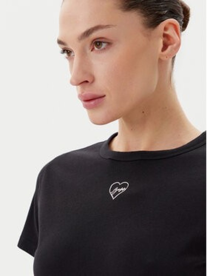 BOSS T-Shirt C_Elogo_21 50540260 Czarny Slim Fit