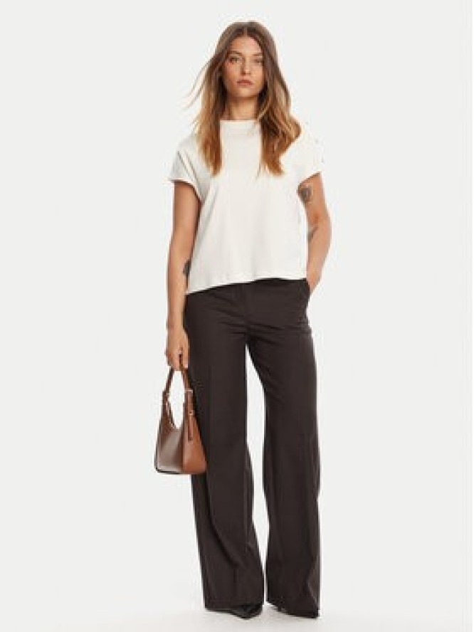 Tommy Hilfiger T-Shirt Gold Button WW0WW47455 Écru Regular Fit