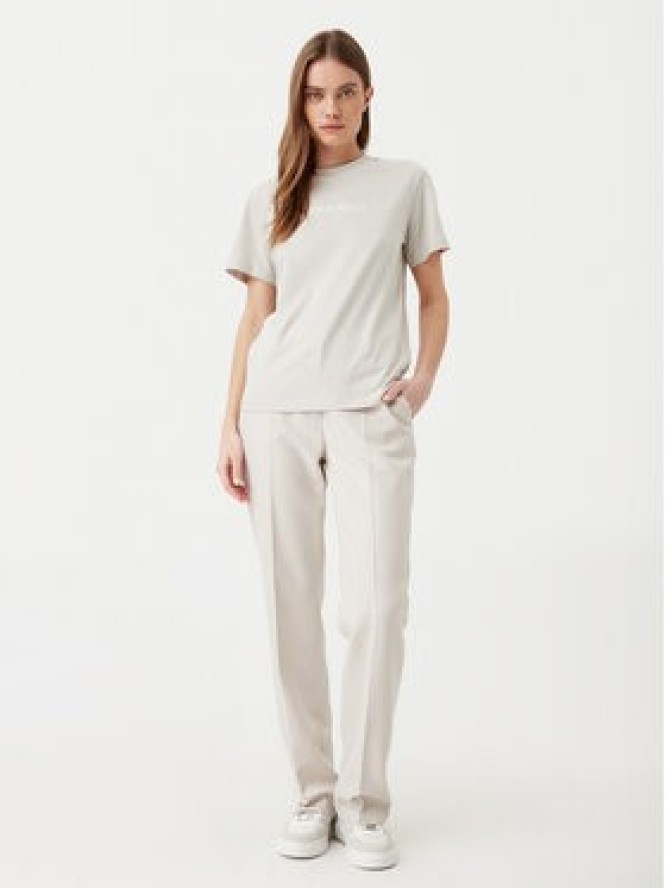 Calvin Klein T-Shirt Hero Logo K20K205448 Szary Regular Fit