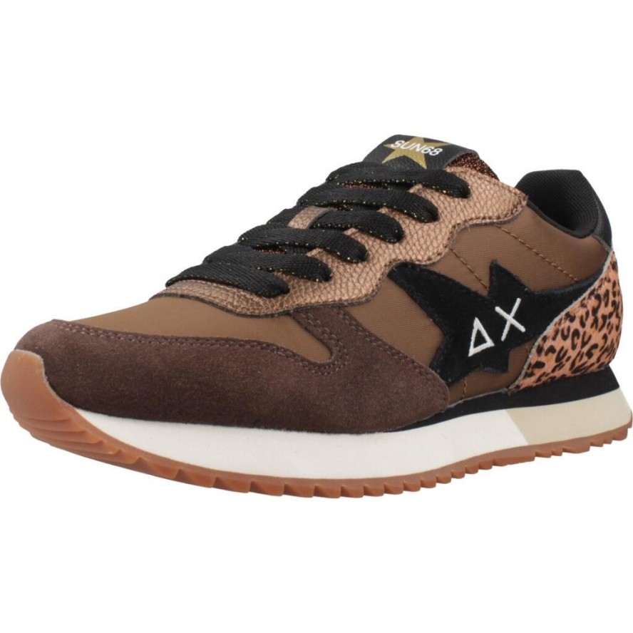 Buty SUN68 STARGIRL ANIMAL Brązowy