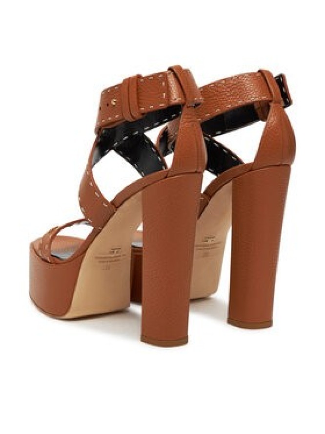 Elisabetta Franchi Sandały SA-08L-52E2-V580 Brązowy