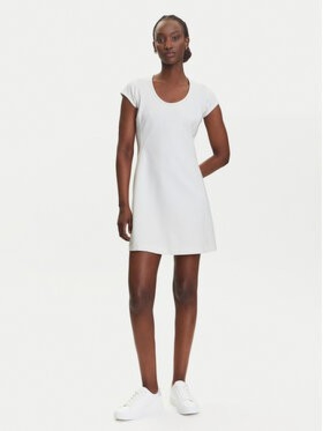 Calvin Klein Jeans Sukienka codzienna LV047C238G Écru Slim Fit