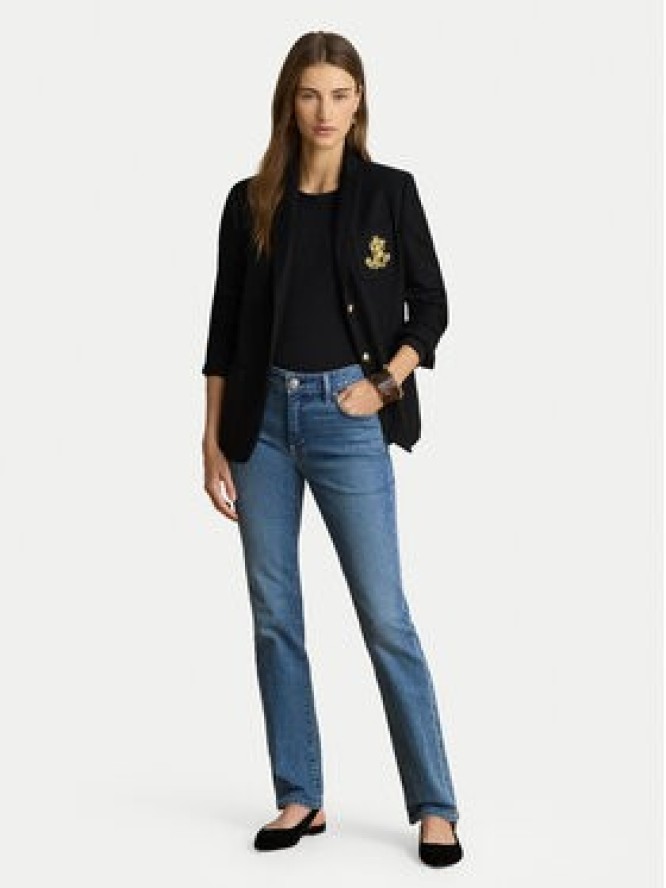 LAUREN RALPH LAUREN Marynarka Bullion 200797305500 Czarny Regular Fit