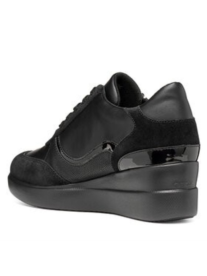 Geox Sneakersy D Stardust D6630B 5422 C9999 Czarny