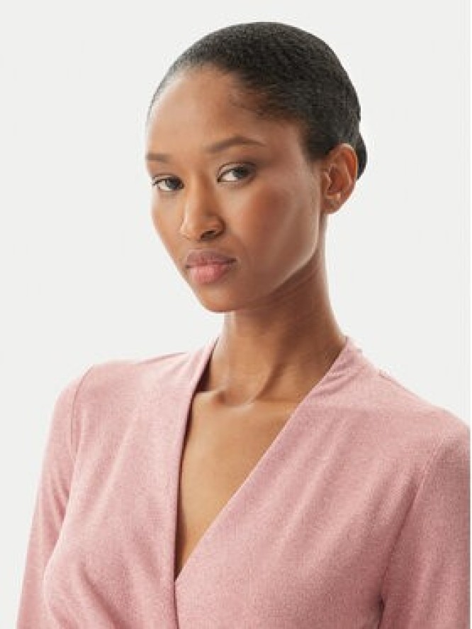 Rinascimento Sukienka koktajlowa CFC0122980003 Różowy Regular Fit