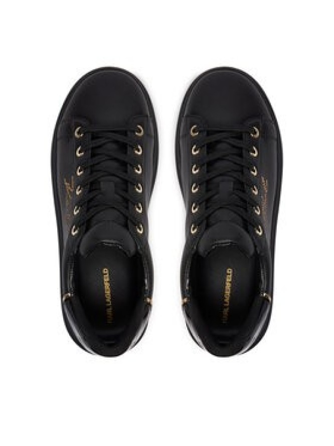 KARL LAGERFELD Sneakersy Anakapri KL63518A Czarny