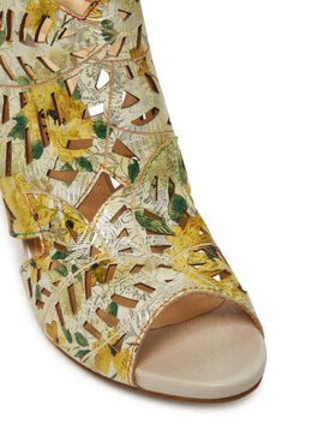 Laura Vita Sandały Albane 048 Żółty