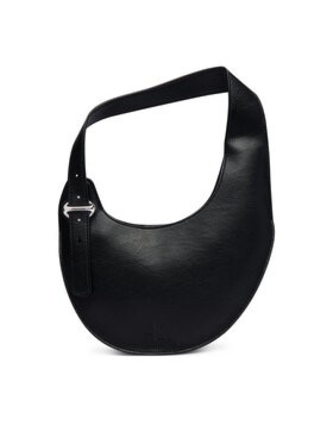 Calvin Klein Torebka Asym Buckle Shoulder Bag LV04F3872G Czarny