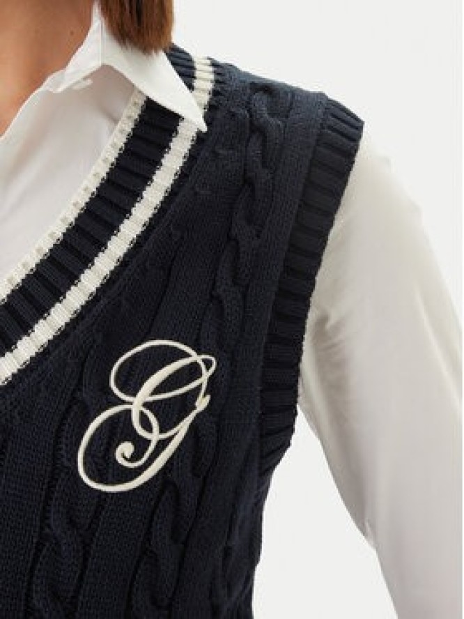 Gant Sweter 4805441 Granatowy Regular Fit