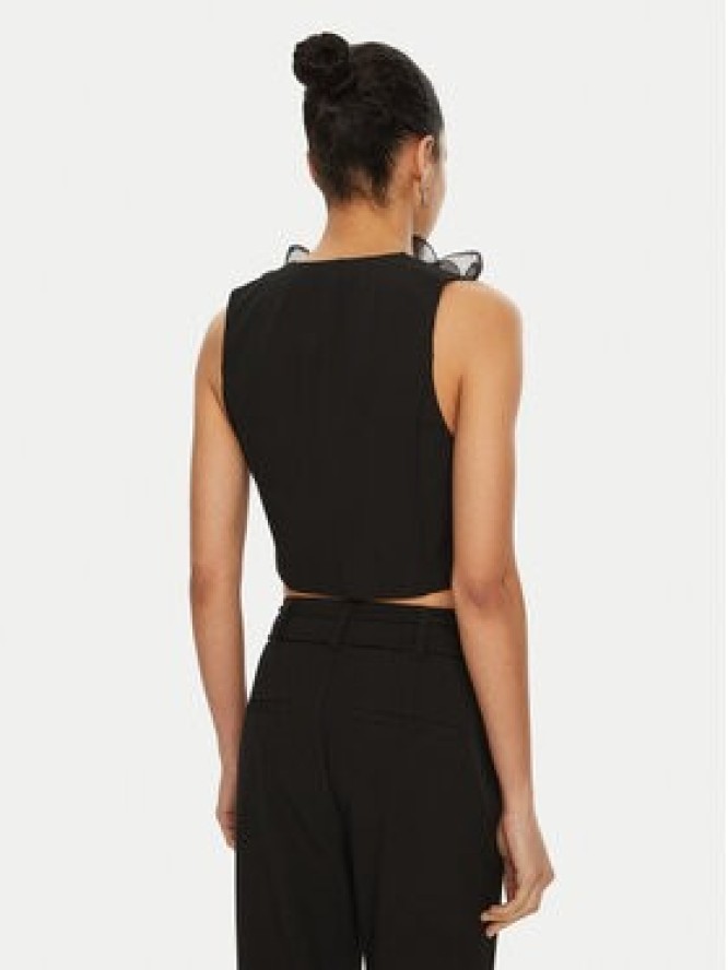 ROTATE Kamizelka 113589 Czarny Regular Fit