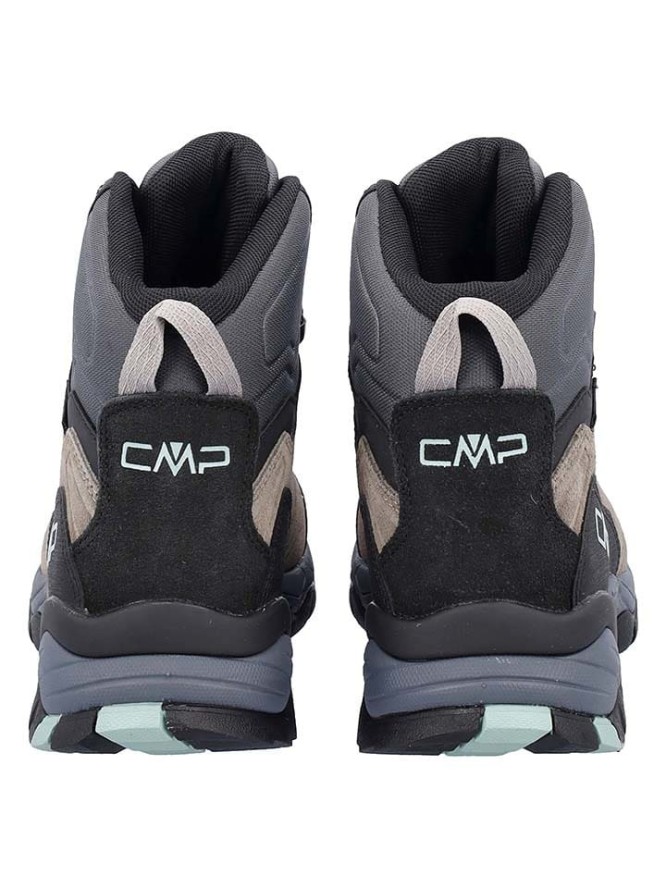 cmp Skórzane botki turystyczne "Melnick" w kolorze beżowo-szarym rozmiar: 39
