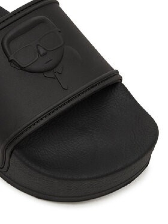 KARL LAGERFELD Klapki Kondo Maxi KL80819M Czarny