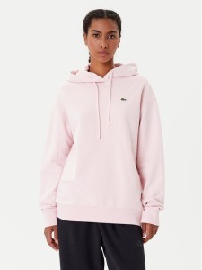 Lacoste Bluza SF7612 Różowy Oversize
