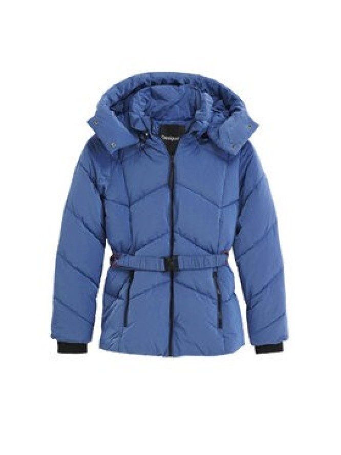 Desigual Kurtka zimowa Lyn 25WWEW60 Niebieski Regular Fit