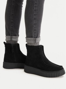 Clarks Botki Torhill Cozy 26182910 Czarny