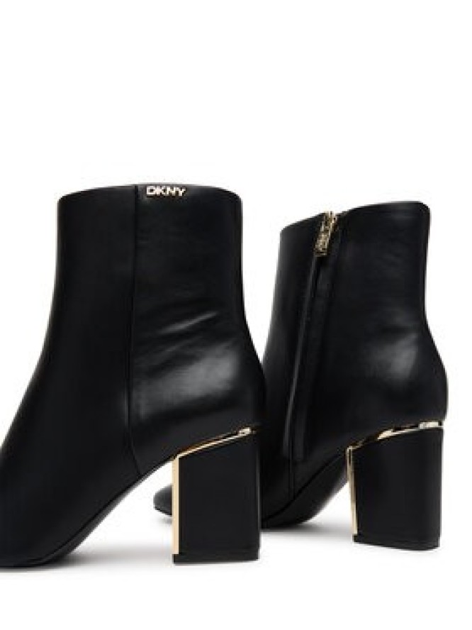 DKNY Botki Cianna K3570036 Czarny