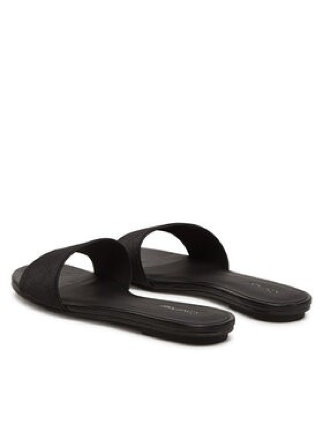 Calvin Klein Klapki Flat Slide Jacq HW0HW02389 Czarny