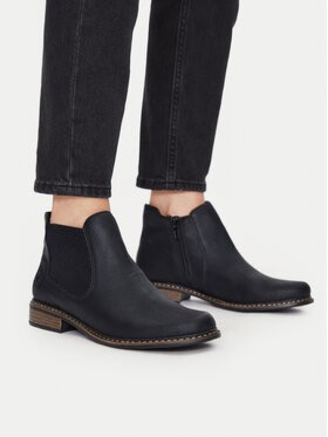 Rieker Botki Z4994-00 Czarny