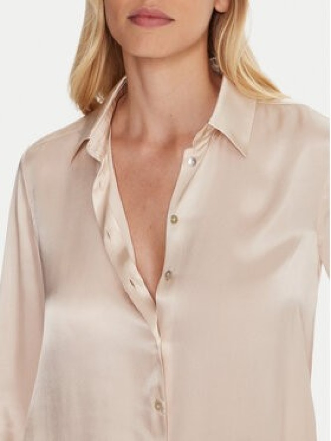 Marella Koszula Bunny 2523116015 Écru Regular Fit