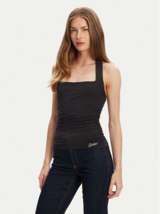 Guess Top W5YP28 KACM2 Czarny Regular Fit