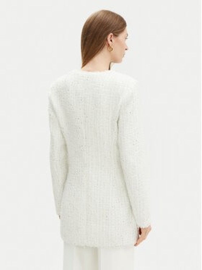 Guess Płaszcz przejściowy W5RL20 WGVS2 Biały Regular Fit