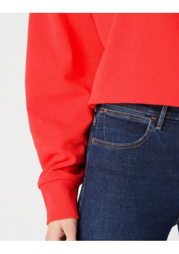 WRANGLER HIGH RISE SKINNY DAMSKIE SPODNIE JEANSOWE NIGHT BLUE W27HVH385 112141269