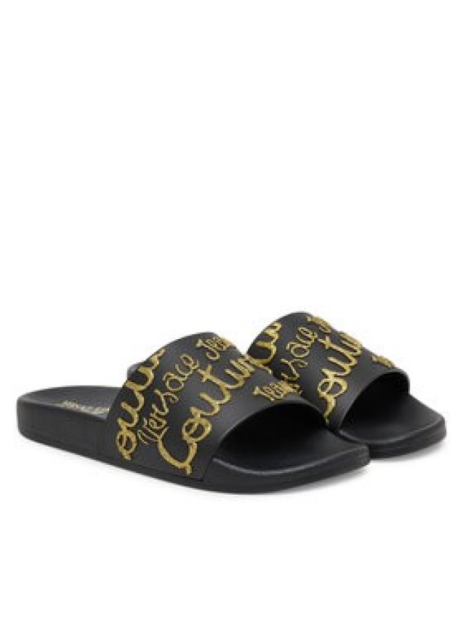 Versace Jeans Couture Klapki 79VA3SQ1 Czarny