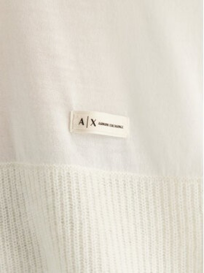 Armani Exchange Sweter XW000772 AF16602 U1003 Écru Relaxed Fit