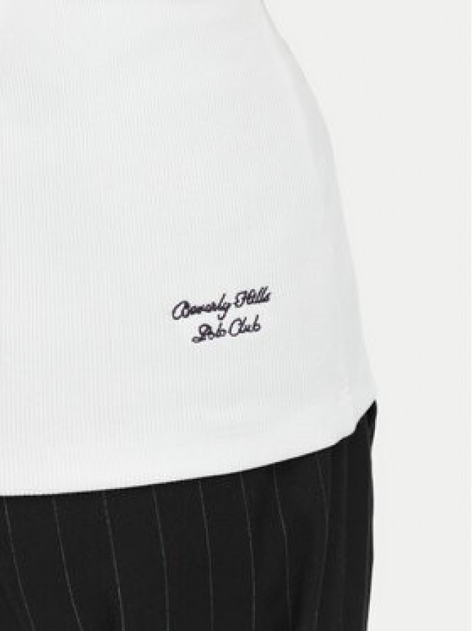 Beverly Hills Polo Club Top P-SS26W-TK550000 Biały Regular Fit
