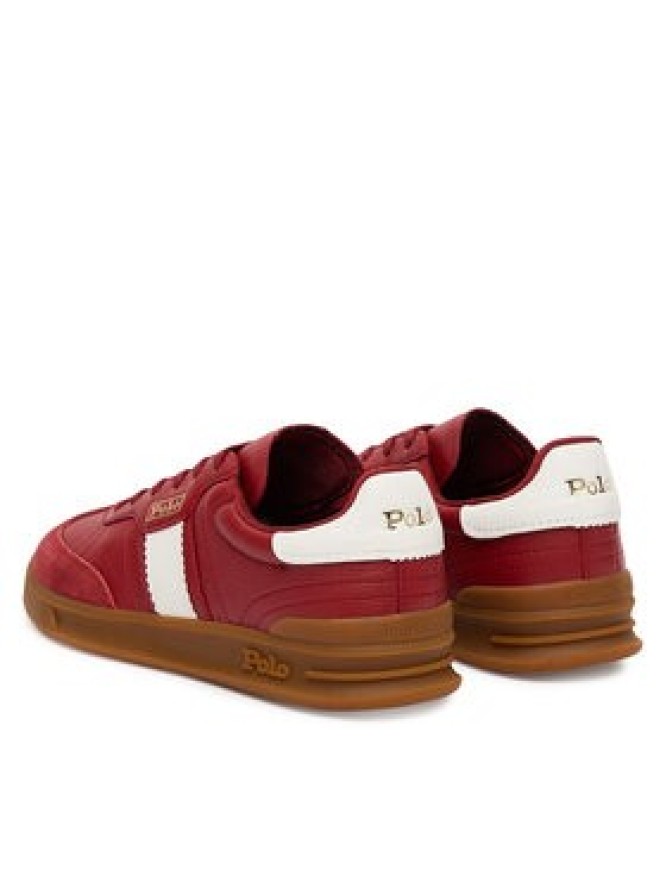 Polo Ralph Lauren Sneakersy Aera 804956688005 Czerwony