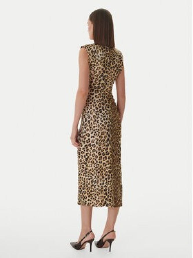 LOLA CASADEMUNT Sukienka codzienna LS2616152 Brązowy Regular Fit