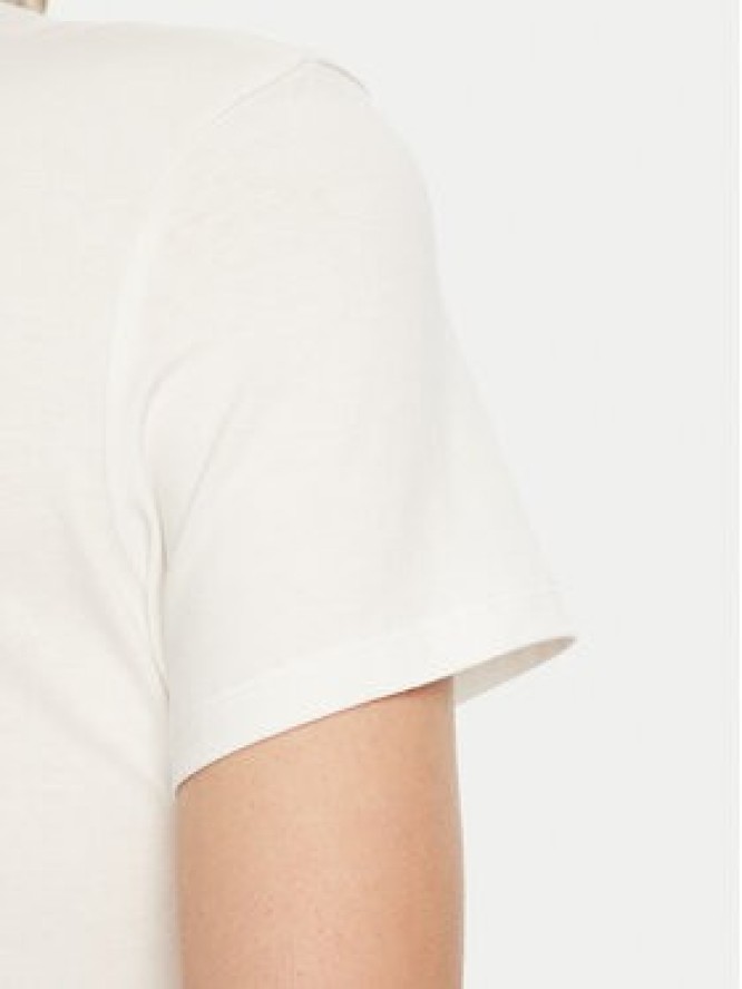 Guess T-Shirt O5RI01 KBBU1 Biały Slim Fit