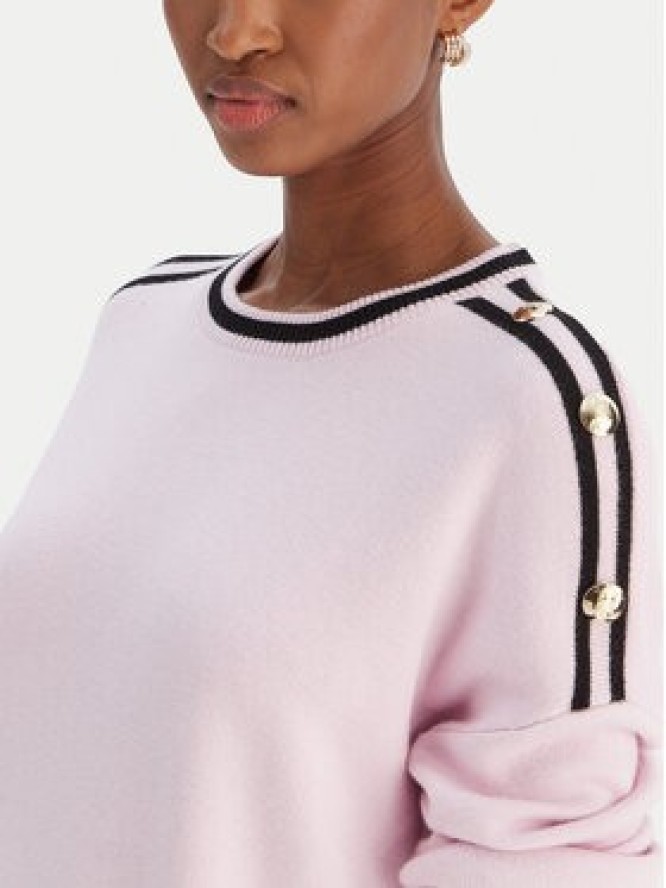 Liu Jo Sweter TF5230 MS59L Różowy Regular Fit