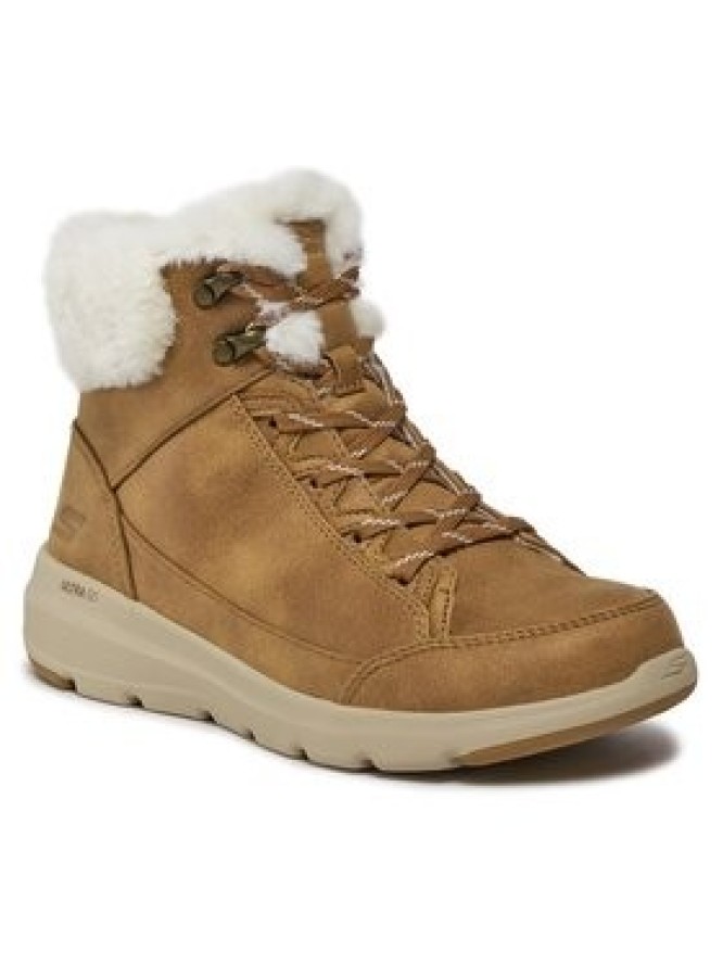 Skechers Trzewiki Glacial Ultra Cozyly 144178/CSNT Brązowy