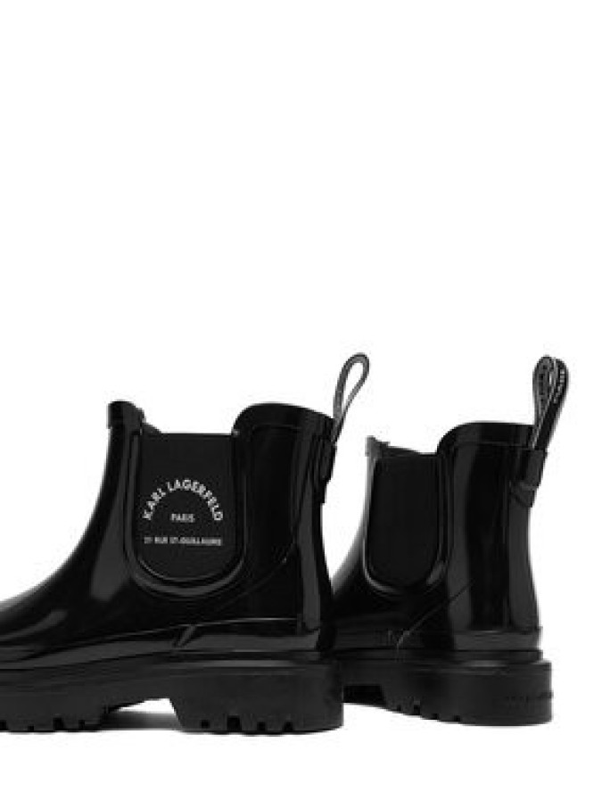KARL LAGERFELD Kalosze KL47140 Czarny