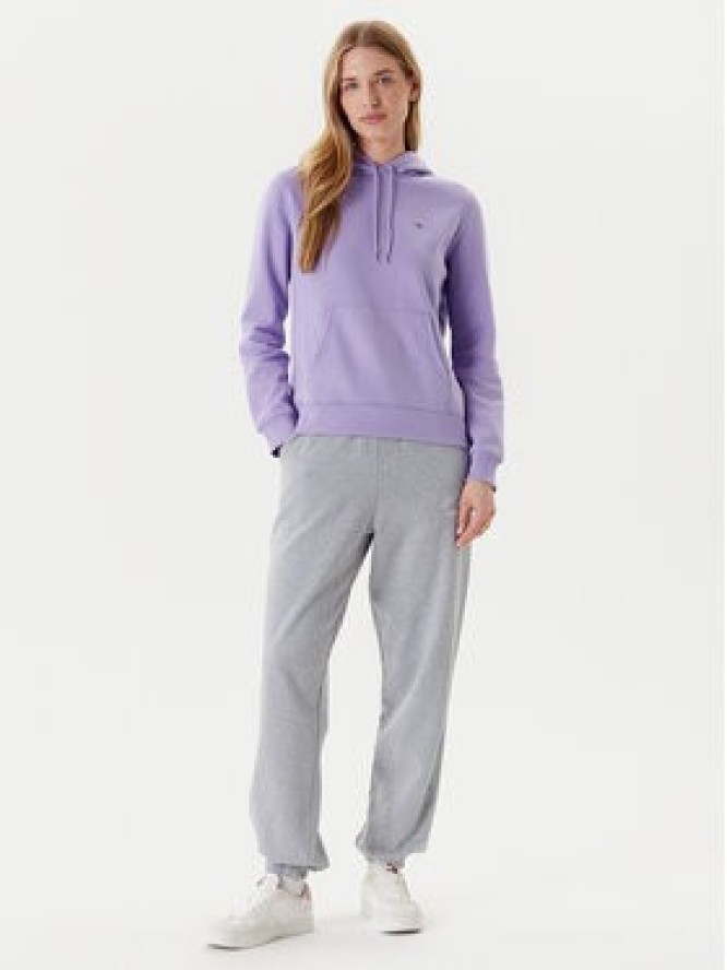 Tommy Jeans Bluza Flag DW0DW19958 Fioletowy Regular Fit